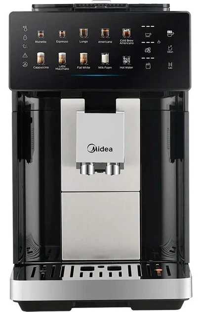 Кавомашина автоматична Midea MA-FACM1004A2, зернова, 15 бар, з кавомолкою - зображення 3