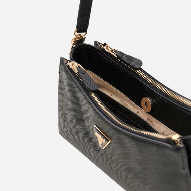 Torebka damska mała Guess HWZG9672730-BLA Czarna - obraz 3