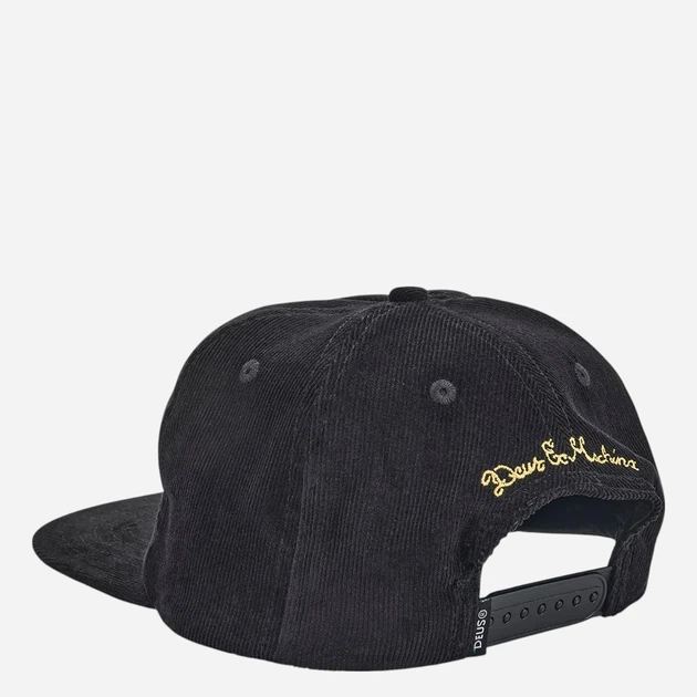Czapka z daszkiem męska full cap Deus Ex Machina DMF257249-BLK One Size Czarna - obraz 2