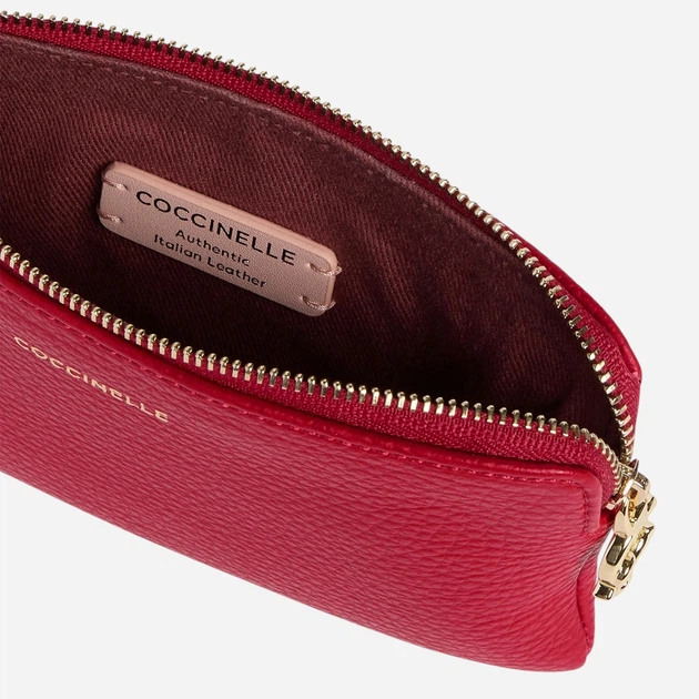 Косметичка жіноча Coccinelle E5TBM190301-R02 Червона (800070354306) - зображення 3