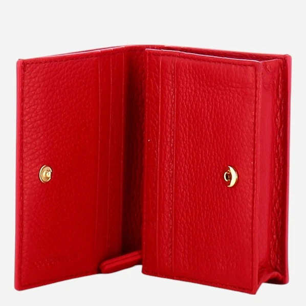 Portfel damski skórzany Coccinelle E2MW5172101-R02 Czerwony - obraz 3