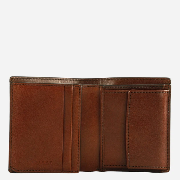 Portfel męski skórzany The Bridge 01401501-1A Brązowy - obraz 3