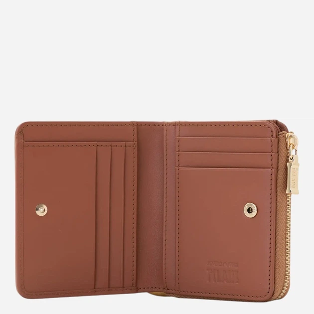 Portfel damski na karty 1A Classe CW0816000-0010 Brązowy - obraz 3