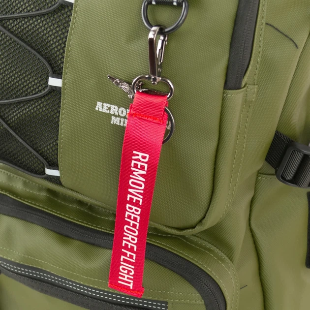 Рюкзак чоловічий тканинний вміщує формат А4 Aeronautica Militare AM580-VE Зелений (800070351460) - зображення 4