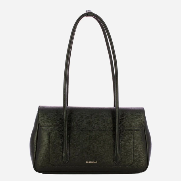 Torebka damska skórzana Coccinelle E1U4K120301-001 Czarna - obraz 2