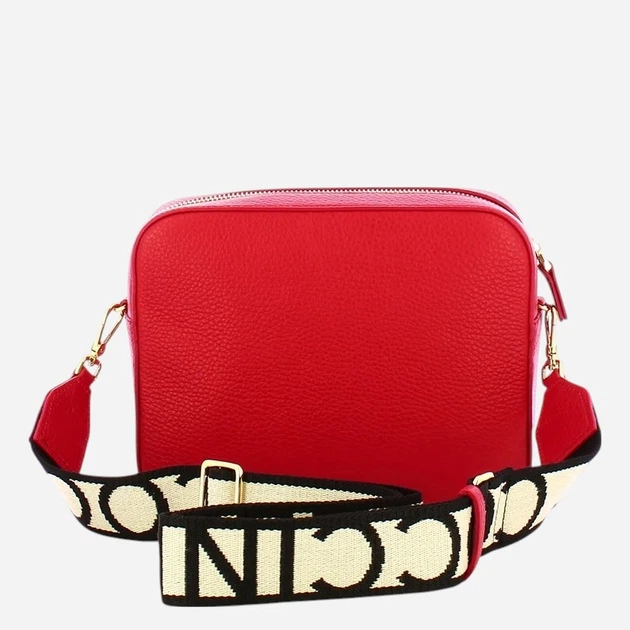 Torebka crossbody damska skórzana Coccinelle E5MN555M301-R02 Czerwona - obraz 2