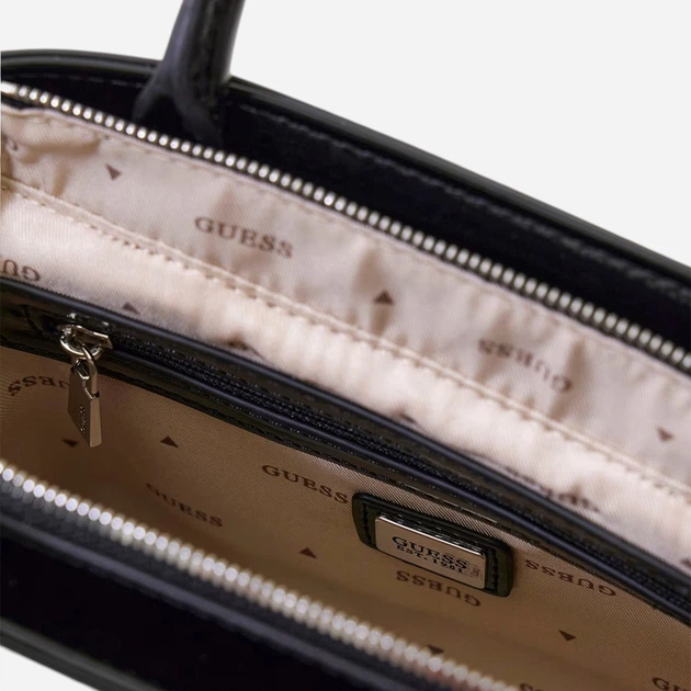 Torebka crossbody damska mała Guess HWNY9496750-BLA Czarna - obraz 4