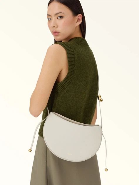 Torebka crossbody damska skórzana Furla WB01868BX3104PNN001002 Biała - obraz 3