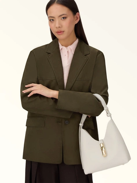 Torebka crossbody damska skórzana Furla WB01979BX3353PNN001007 Biała - obraz 4