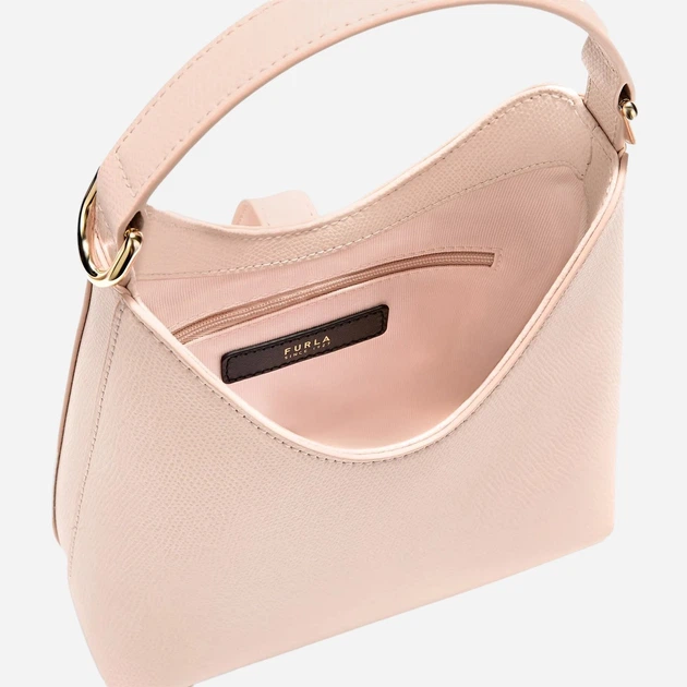 Torebka crossbody damska skórzana Furla WE00876ARE0004355S1007 Różowa - obraz 3