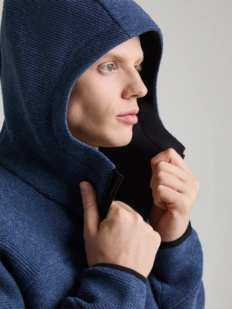 Kurtka przejściowa męska z kapturem Montura MJAC48X-JM118-880 M Niebieska - obraz 5