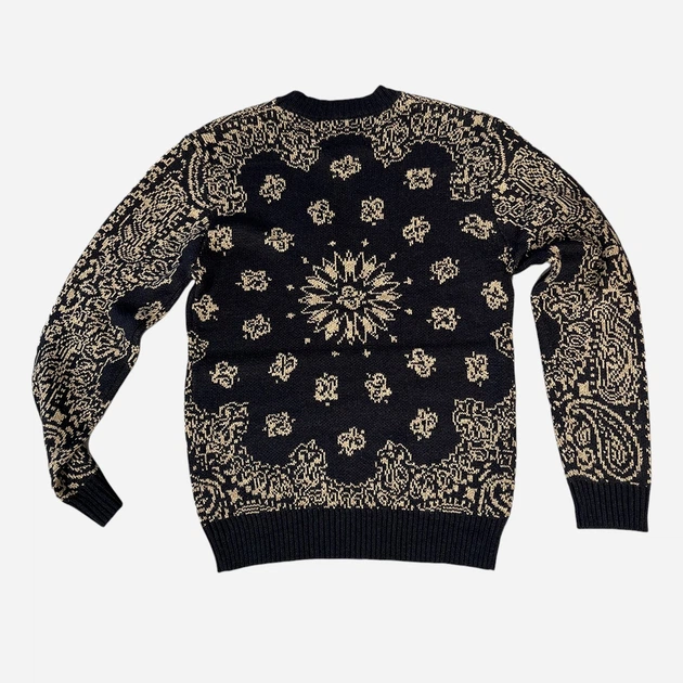 Sweter męski Tooco TOCOM-RNK-BANDANA-NAVY S Granatowy - obraz 2