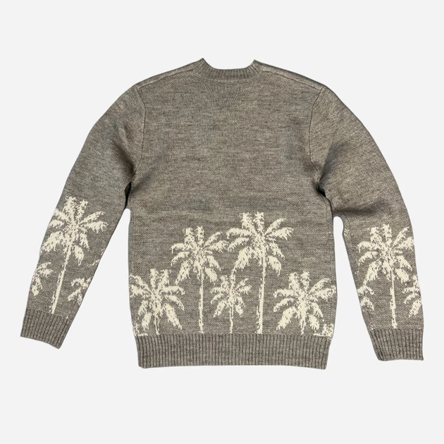 Sweter męski Tooco TOCOM-RNK-MALIBU-GREY L Szary - obraz 2