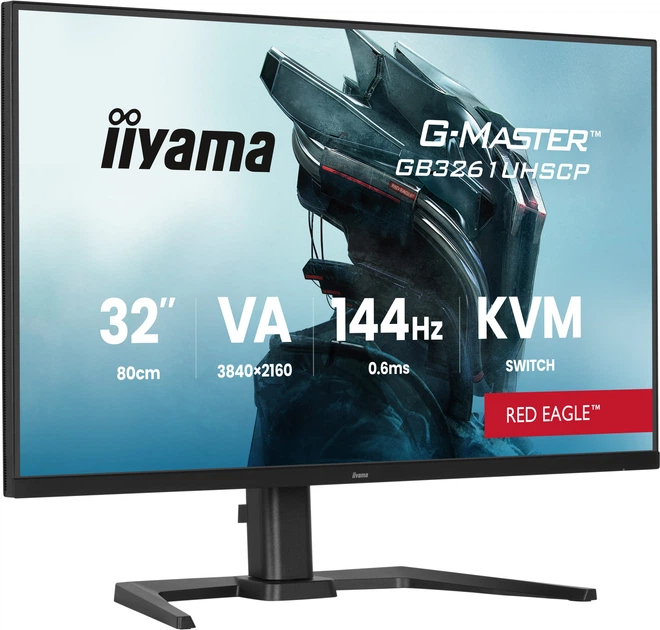 Монітор 31.5" iiyama G-Master GB3261UHSCP-B1 - зображення 2