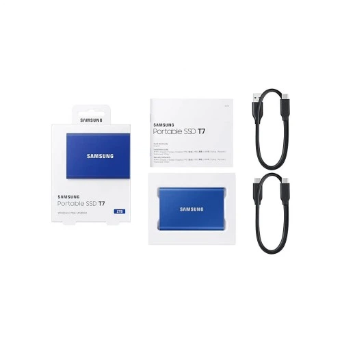 Накопитель SSD USB 3.2 2TB T7 Samsung (MU-PC2T0H/WW) SAMSUNG MU-PC2T0H/WW 1084791 - изображение 11