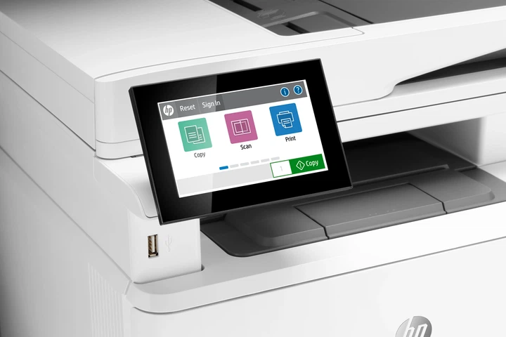 Багатофункціональний пристрій А4 ч/б HP LaserJet Enterprise M430f (00117381) - Фото 6 Багатофункціональний пристрій А4 ч/б HP LaserJet Enterprise M430f (00117381) - изображение 6