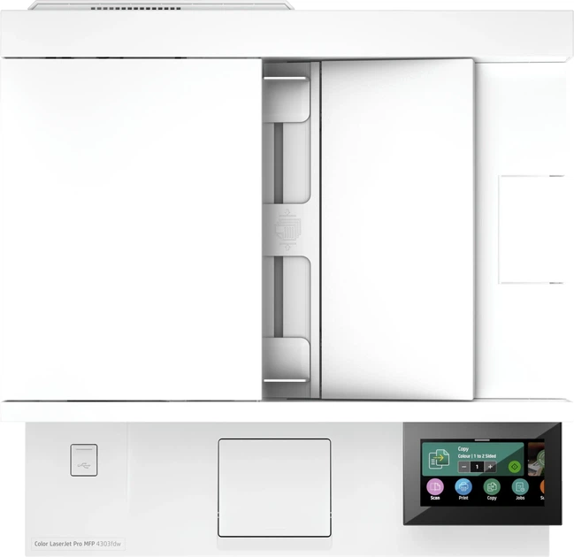 Багатофункціональний пристрій А4 кол. HP Color LaserJet Pro MFP 4303fdw з Wi-Fi (00117340) - Фото 10 Багатофункціональний пристрій А4 кол. HP Color LaserJet Pro MFP 4303fdw з Wi-Fi (00117340) - зображення 10