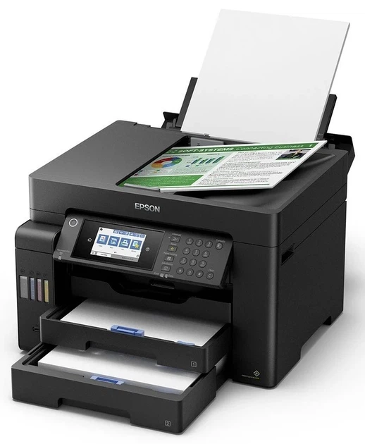 БФП ink color A3 Epson EcoTank L15150 32_22 ppm Fax DADF Duplex USB Ethernet Wi-Fi 4 inks Pigment (00117470) - Фото 6 БФП ink color A3 Epson EcoTank L15150 32_22 ppm Fax DADF Duplex USB Ethernet Wi-Fi 4 inks Pigment (00117470) - изображение 6