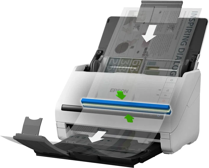 Сканер A4 Epson WorkForce DS-530II (00117686) - изображение 4