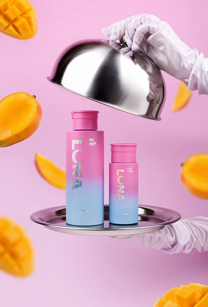 Жидкость Nail Prep LunaMoon (150 мл) для обезжиривания и снятия липкого слоя с ногтей - изображение 2