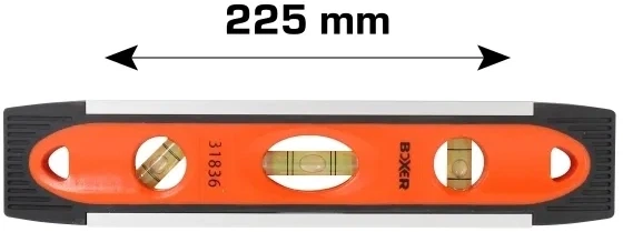 Poziomica Boxer Torpedo Vaterpas 225 mm 31836 (5708614318362) - obraz 5