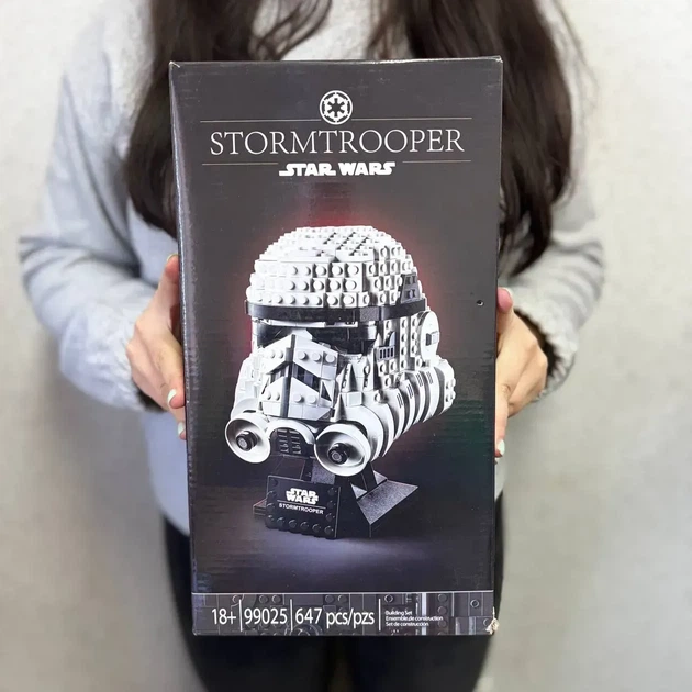 Конструктор Star Wars Шлем штурмовика 647 деталей звездные войны 99025 - изображение 2