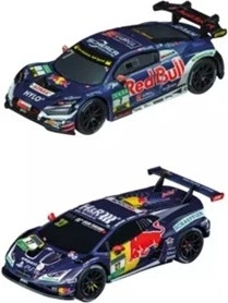 Zestaw modeli samochodów Carrera ABT Sportsline Twinpack Audi R8 i Lamborghini (9003150150312) - obraz 2