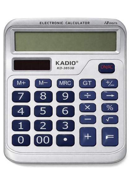 Калькулятор Kadio KD-3853B с большим дисплеем - изображение 2