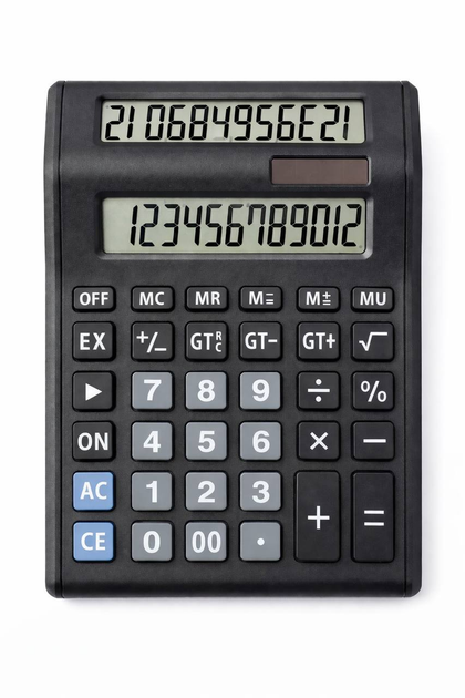 Калькулятор Joinus KK-8122-12, с двойным дисплеем и солнечной батареей - изображение 2