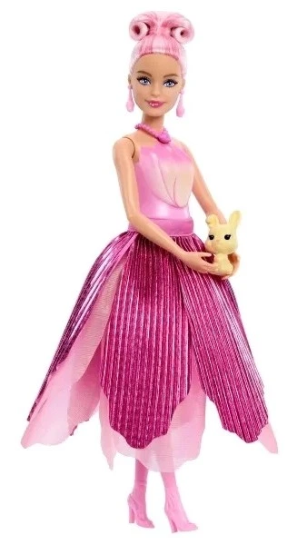 Лялька Mattel Barbie Flower Reveal Квітковий сюрприз Рожевий тюльпан JMF57 (0194735375707) - зображення 3