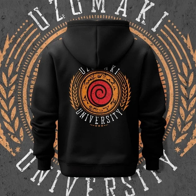 Худи для подростка мальчика с принтом Наруто Uzumaki Univer140ity Размер 160 Anime11174 - Фото 1 Худи для подростка мальчика с принтом Наруто Uzumaki Univer140ity Размер 160 Anime11174 - изображение 1
