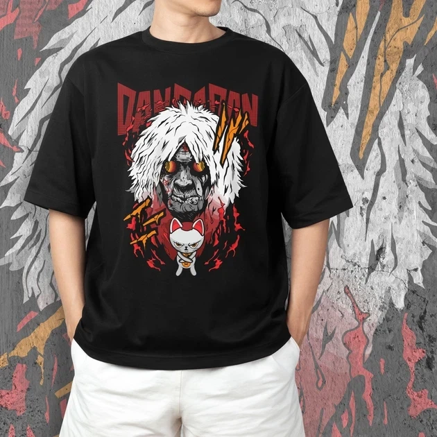 Футболка мужская с принтом Dandadan Турбо Бабка Размер 48 Anime0914 - изображение 4