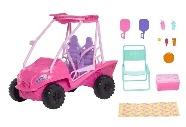 Пляжний автомобіль Barbie Mysteries  з аксесуарами JFV68 /1 (0194735306305) - зображення 3