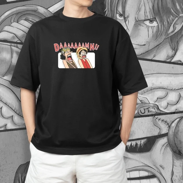 Футболка для підлітка хлопчика з принтом Ван Пис DAMN Розмір 160 Anime10071 - зображення 3