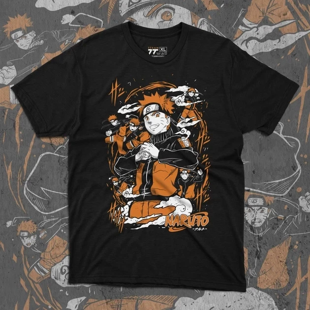 Футболка чоловіча з принтом Наруто Orange Розмір 48 Anime0971 - Фото 1 Футболка чоловіча з принтом Наруто Orange Розмір 48 Anime0971 - зображення 1