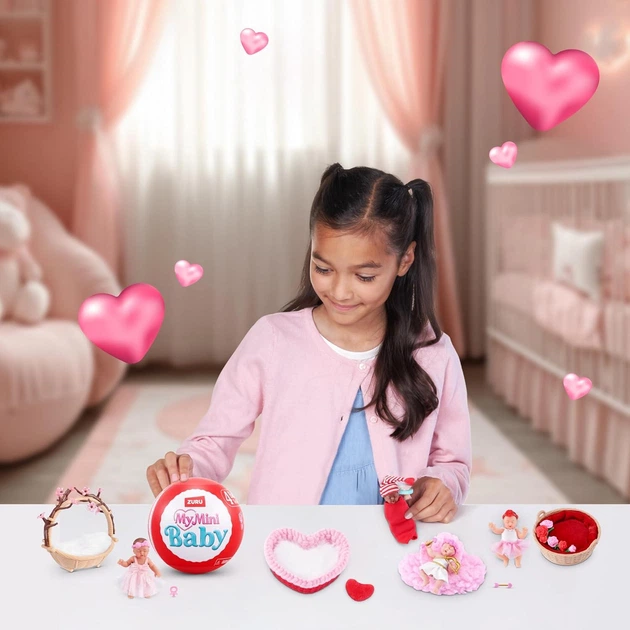 Лялькова мініатюра Zuru My Mini Baby Sweet He Surprise Куля сюрприз Mini brands Series 3 S3 - изображение 3