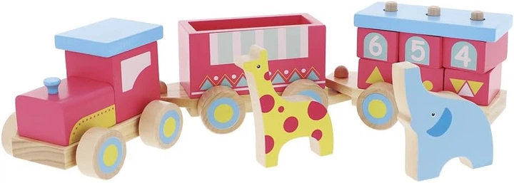 Дерев'яна іграшка Trefl Поїзд Африка (61695) (5900511616958) - зображення 2