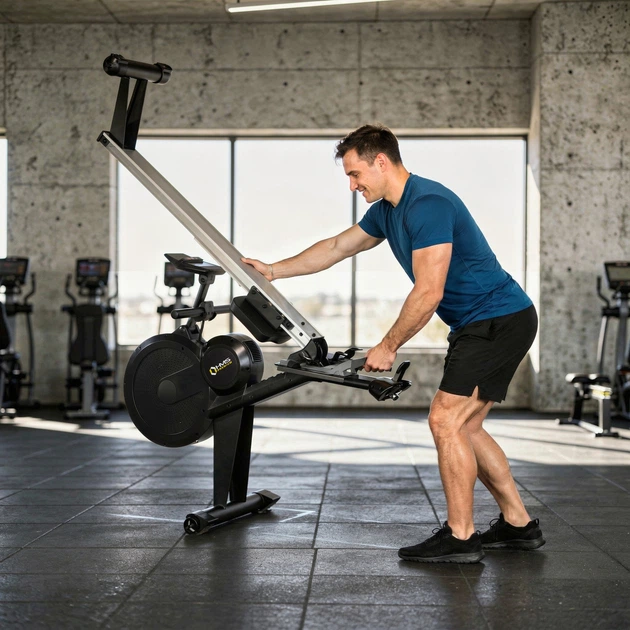 Веслувальний тренажер магнітний HMS Premium ZM1856 (5908261685453) - зображення 11