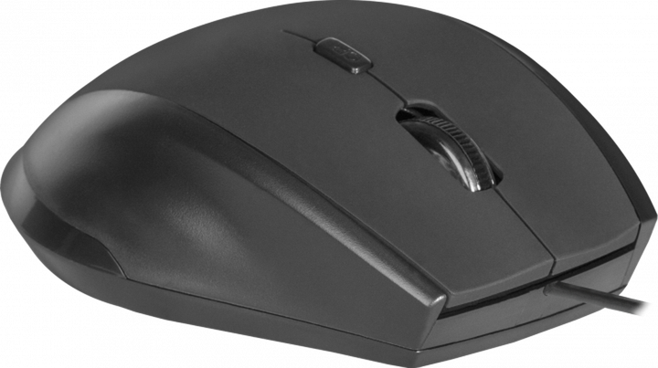Проводная оптическая мышь Defender Accura MM-362, USB, 6 кнопок, 1600 dpi, черная (LKMTR_801342) - изображение 3