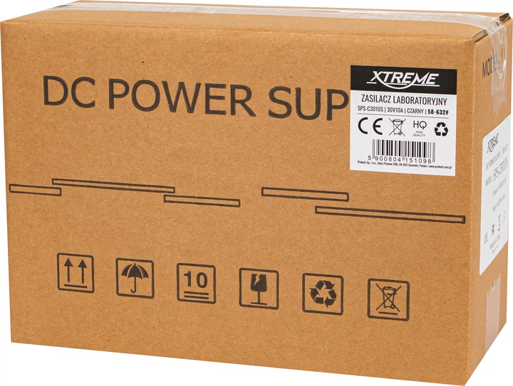 Лабораторний блок живлення Xtreme SPS-C3010S 30 В 10 A Чорний (5900804151098) - зображення 3