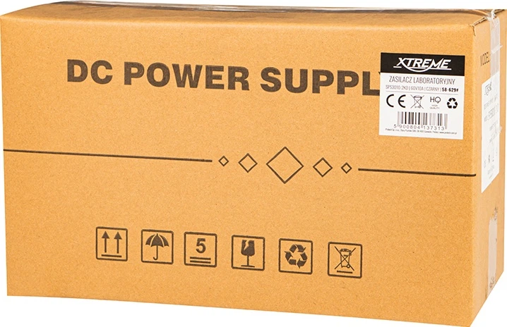 Лабораторний блок живлення Xtreme SPS3010-2KD 30 В 10 A подвійний Чорний (5900804137313) - зображення 3