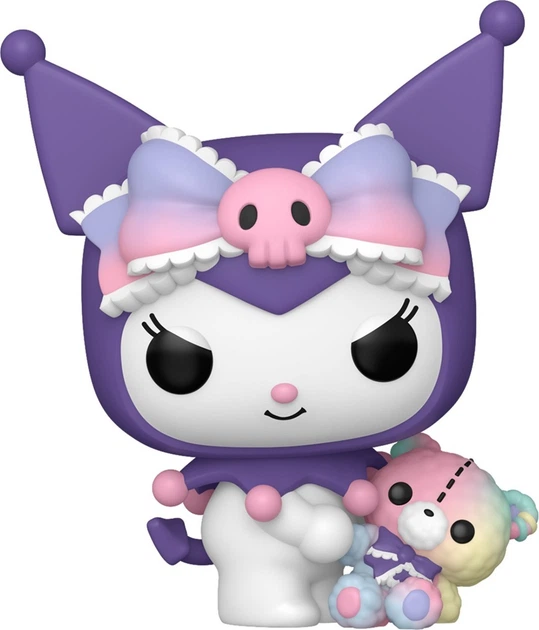Figurka Funko Pop Sanrio: Hello Kitty - Kuromi with Bear 88538 (889698885386) - obraz 2