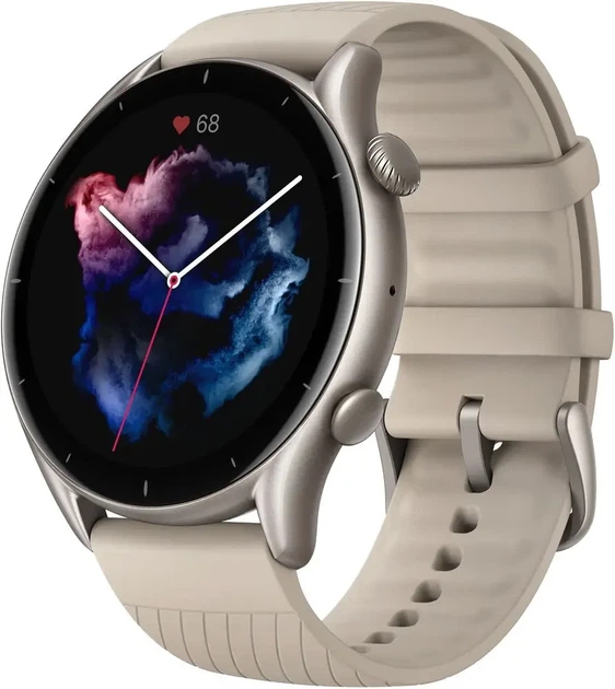 Умные часы Amazfit GTR 3 Moonlight Grey (серый) + ремешок в подарок - изображение 2