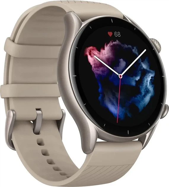 Умные часы Amazfit GTR 3 Moonlight Grey (серый) + ремешок в подарок - изображение 3