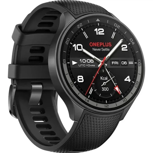 Смарт-часы OnePlus Watch 2R Gunmetal Gray (OPWWE234) с NFC - Фото 3 Смарт-часы OnePlus Watch 2R Gunmetal Gray (OPWWE234) с NFC - изображение 3