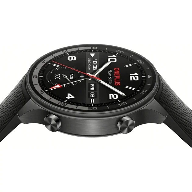 Смарт-часы OnePlus Watch 2R Gunmetal Gray (OPWWE234) с NFC - Фото 6 Смарт-часы OnePlus Watch 2R Gunmetal Gray (OPWWE234) с NFC - изображение 6