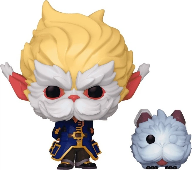 Фігурка Funko Pop Television: Arcane - Heimerdinger with Poro 80193 (889698801935) - зображення 2