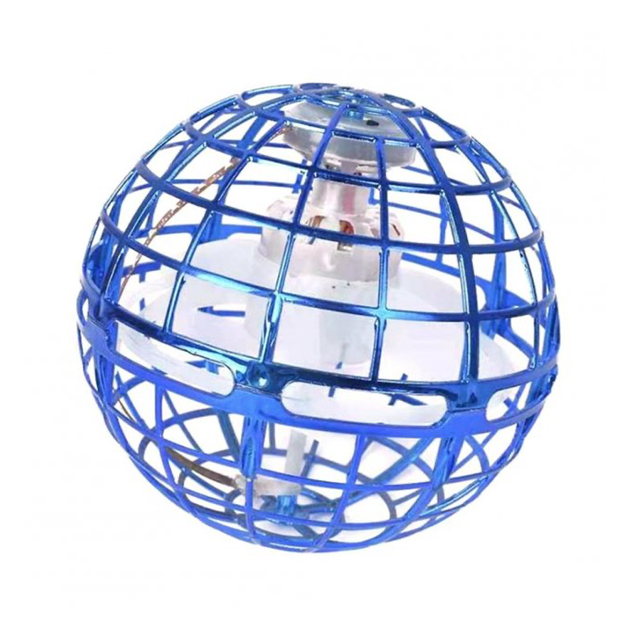 Летающий слой-спиннер с подсветкой FLYING SPINNER, 9,5 см, Синий / Детская интерактивная игрушка мяч бумеранг - Фото 6 Летающий слой-спиннер с подсветкой FLYING SPINNER, 9,5 см, Синий / Детская интерактивная игрушка мяч бумеранг - изображение 6