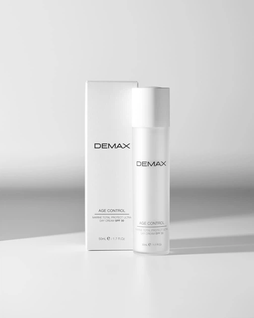 Денний Захисний крем Demax professional SPF 30 з морськими водоростями сприяє підтримці пружності шкіри 50мл - зображення 3