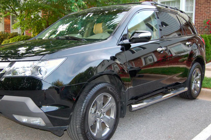 Боковые трубы (2 шт, нержавейка) для Acura MDX 2007-2013 гг - Фото 2 Боковые трубы (2 шт, нержавейка) для Acura MDX 2007-2013 гг - изображение 2
